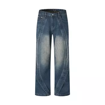 Джинсы унисекс URS GGON, Yellow Mud