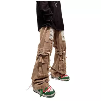 Джинсы унисекс UUCSCC, Coffee