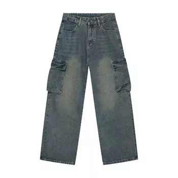 Джинсы унисекс Voguo Relay, Серо-голубой