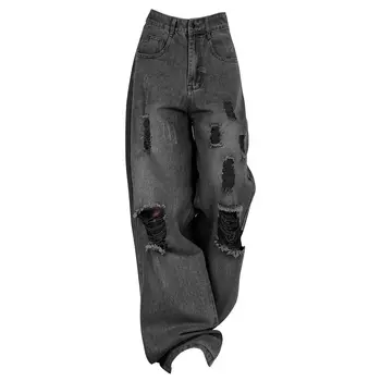 Джинсы унисекс Wenpercy, Промытая желтая грязь