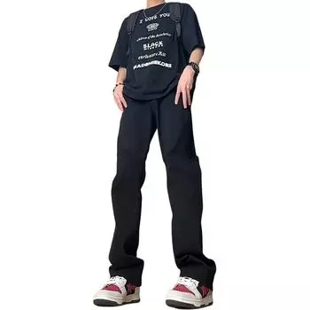 Джинсы унисекс WHELVE, Yellow Mud