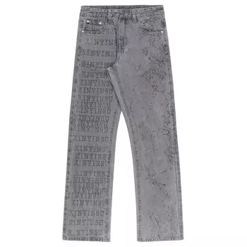 Джинсы унисекс Xinyinsu, серый