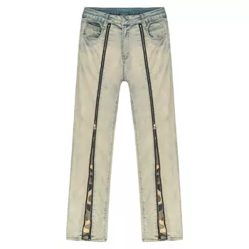 Джинсы унисекс Xinyinsu, желтый