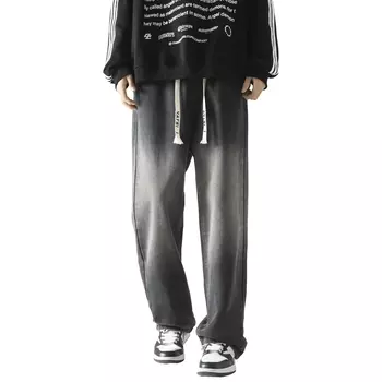 Джинсы унисекс Yatsi, Темно-синий