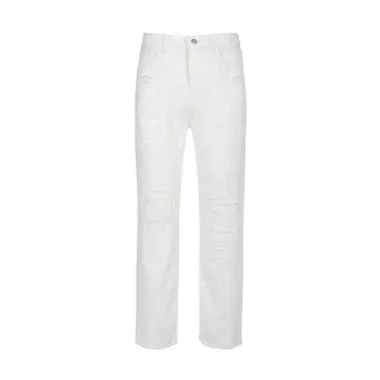 Джинсы унисекс YearnObtainRainbow, Белый