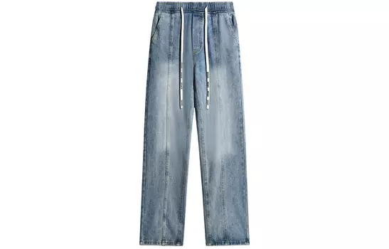 Джинсы унисекс ZMOH, Черный/Серый