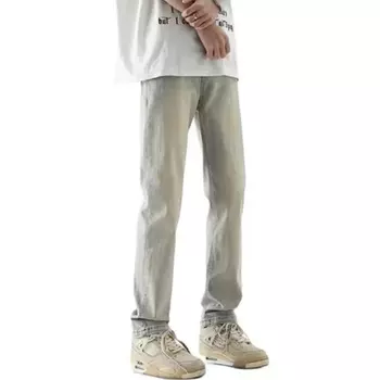 Джинсы унисекс ZONEiD, Yellow Mud