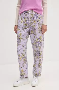 Джинсы United Colors of Benetton, фиолетовый