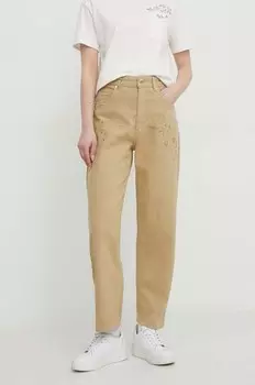 Джинсы United Colors of Benetton, зеленый