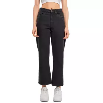 Джинсы Urban Classics Cropped Straight Leg, черный