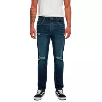 Джинсы Urban Classics Distressed Stretch, синий