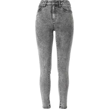 Джинсы Urban Classics High Waist Skinny, черный