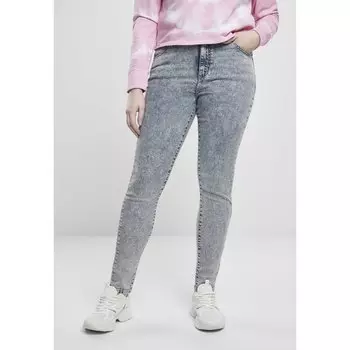 Джинсы Urban Classics High Waist Skinny, синий