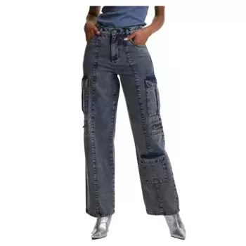Джинсы Urban Classics Loose Utility, синий