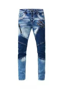 Джинсы URUMA с модными декоративными элементами RUSTY NEAL, цвет Blue Used