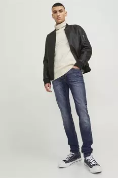 Джинсы узкие liam Jack & Jones, синий