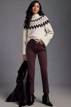 Джинсы узкие прямые Etica Finn с высокой посадкой, winetasting