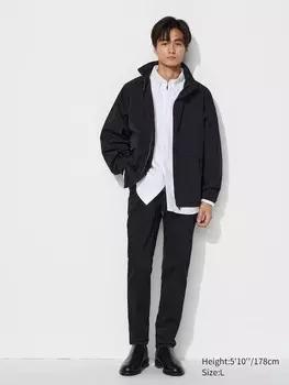 Джинсы узкого цвета ultra stretch Uniqlo, черный