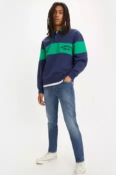 Джинсы узкого кроя 511 со средней посадкой Levi'S, синий