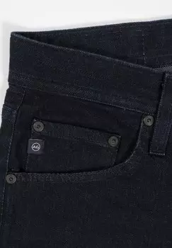 Джинсы узкого кроя AG Jeans, синий деним