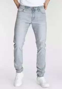 Джинсы узкого кроя AJC с 5 карманами, синий