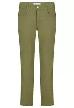 Джинсы узкого кроя Angels Cici, оливковый