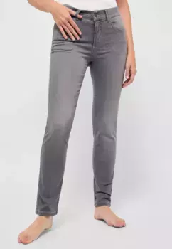 Джинсы узкого кроя ANGELS "CICI", с эластичным наполнением, серый