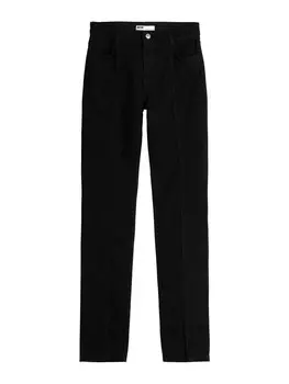 Джинсы узкого кроя Bershka, черный