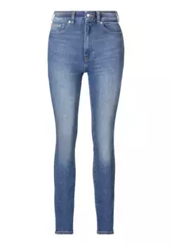 Джинсы узкого кроя BOSS ORANGE "C_MAYE HR C Premium женская мода", с карманом для монет, цвет Open Blue466