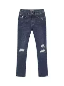 Джинсы узкого кроя Brady LIttle Boy's& Boy's Dl1961 Premium Denim, цвет deep wave