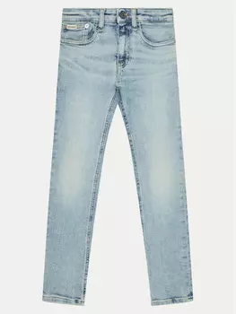 Джинсы узкого кроя Calvin Klein Jeans, синий