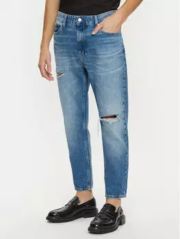 Джинсы узкого кроя Calvin Klein Jeans, синий