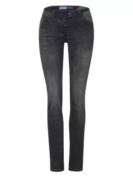 Джинсы узкого кроя Cecil Scarlett, черный