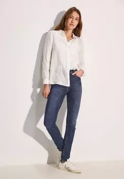 Джинсы узкого кроя Cecil, темно-синий деним