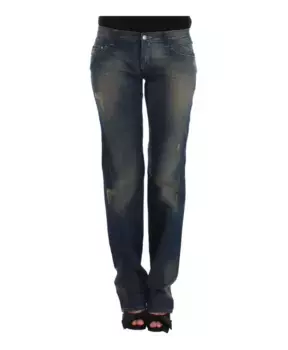 Джинсы узкого кроя Costume National, синий