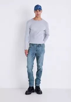 Джинсы узкого кроя DAREN Lee, синий деним