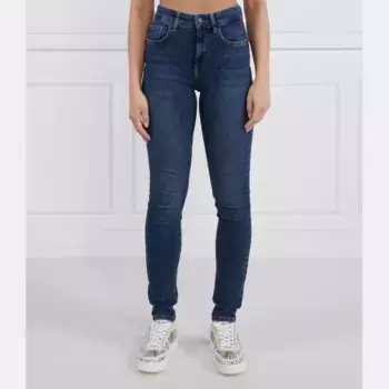 Джинсы узкого кроя Desigual, синий