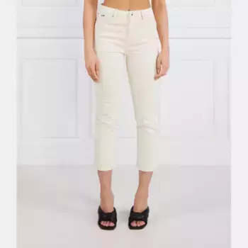 Джинсы узкого кроя Dion 7/8 Pepe Jeans London, бежевый