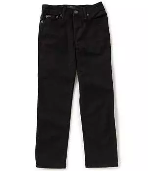 Джинсы узкого кроя для мальчиков Polo Ralph Lauren Big Boys 8-20, черный