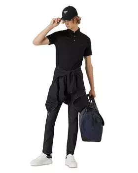 Джинсы узкого кроя до щиколотки Armani Emporio Armani, синий