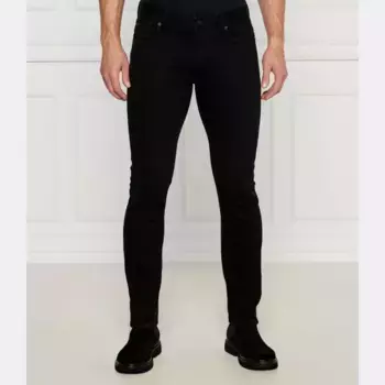 Джинсы узкого кроя Emporio Armani, черный