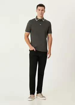 Джинсы узкого кроя Emporio Armani, синий