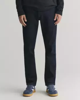 Джинсы узкого кроя Gant "SLIM GANT JEANS", синий