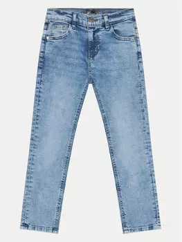 Джинсы узкого кроя Guess, синий