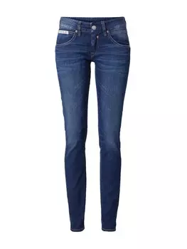 Джинсы узкого кроя Herrlicher, синий