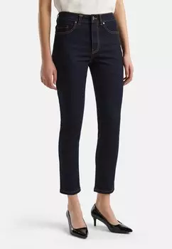 Джинсы узкого кроя HIGH-WAISTED United Colors of Benetton, цвет blue