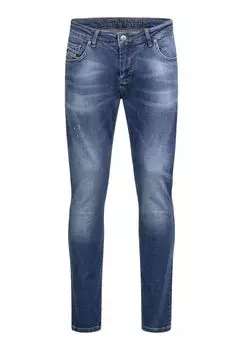 Джинсы узкого кроя INDUMENTUM, синий