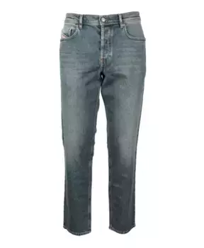 Джинсы узкого кроя из эластичного денима Diesel, синий