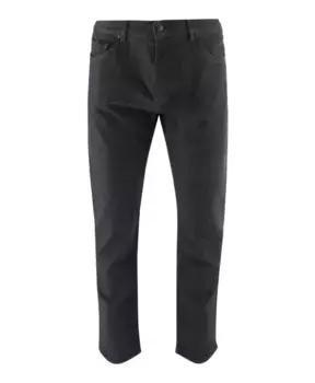 Джинсы узкого кроя из эластичного хлопка Hugo Boss, серый