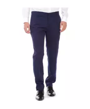 Джинсы узкого кроя из денима Daniele Alessandrini, синий